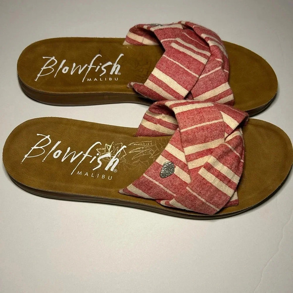 BLOWFISH SEA SHORE SANDALS CORAL SZ 8.5 - Picture 2 of 2